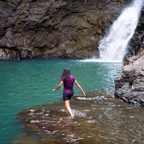 Domzira Summer Waterfall