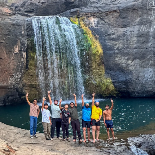 Kalmandavi Summer Waterfall